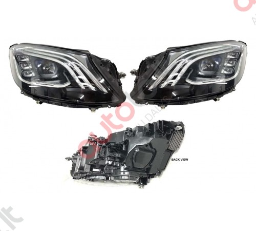 Mercedes S Class w222 priekiniai žibintai 2018-2020